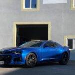 Réglage parallélisme (géométrie) sur une Chevrolet Camaro au garage Fastires à Colmar Wintzenheim 2