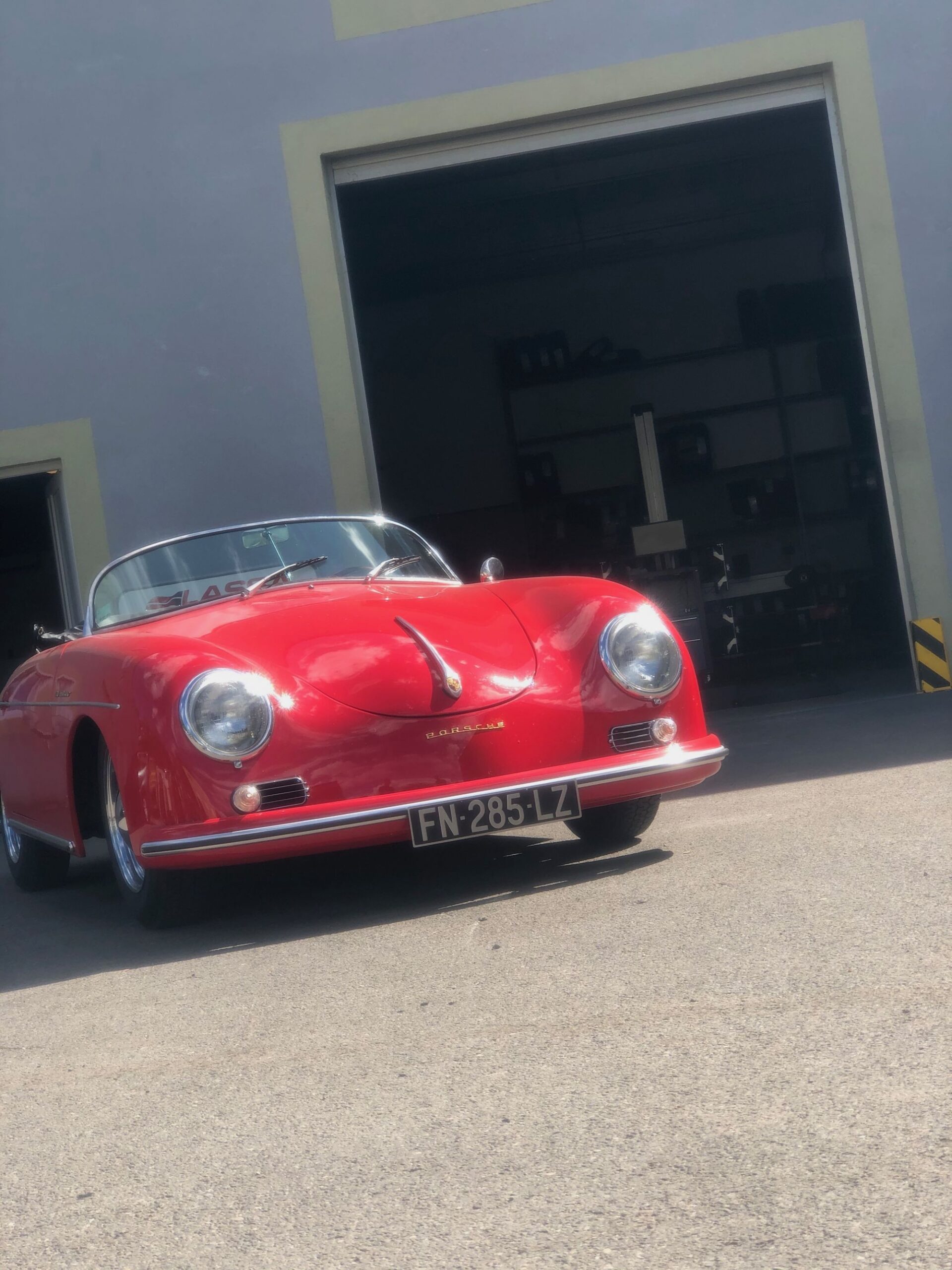 Géométrie complète sur une Porsche au Garage Fastires à Colmar près d&#8217;Horbourg -Wihr Cernay 1